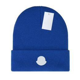 Chapeau d'hiver luxe bonnet designer chapeau seau casquette homme / femme bonnet casquette design de mode chapeaux en tricot automne laine lettre jacquard unisexe chaud M-24