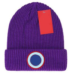 Winter Hat Hat Luxury Designer Feio Men malha Capulh Capt Classic Letter Solid Color Wool
