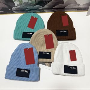 Winterhoed luxe gebreide muts ontwerper schedelkap mannen en vrouwen elasticiteit wollen motorkap dikke mode eenvoudige cappello unisex hoofddeksels sport fa04