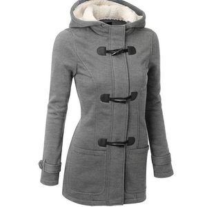 Winter hoodies vrouwen jas klassieke vrouw hooded bovenkleding vrouwelijke katoenen jas 4XL 5XL 6XL plus size dames warme hoody jassen 210422