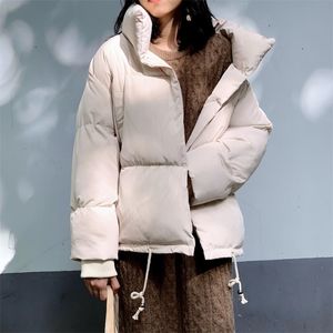 Veste d'hiver Manteau Femmes Streetwear Style Coréen Rembourré Puffer Vestes Parkas Vêtements pour Femmes Ropa Mujer Invierno 201019