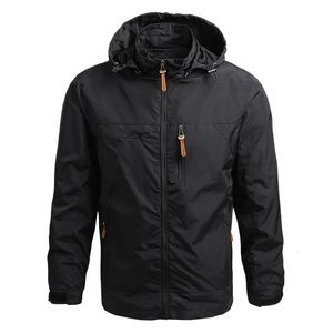 Veste d'hiver mode manteau à capuche Camping randonnée hommes décontracté imperméable coupe-vent hommes vêtements d'extérieur 240227