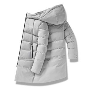 Chaqueta de invierno para hombre, Parkas, abrigo grueso y cálido, Parkas con capucha para mantener el calor, abrigo largo informal, abrigo de nieve suelto, chaqueta de talla grande M-XXXXL Y1103