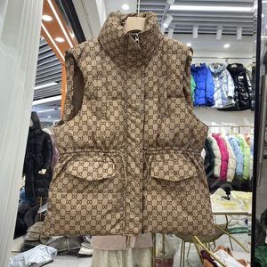 Vestes d'hiver Designer Veste Manteau Puffer Gilet Gilet Gilet Doudoune Femmes Vintage Presbytère Petit Gilet Court Gilet Léger