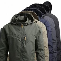 Vestes d'hiver pour hommes coupe-vent manteaux décontractés armée tactique militaire vestes mâle Parkas imperméables hommes vêtements Streetwear 5XL i8qm #