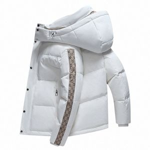 Vestes d'hiver hommes fourrure chaude épaisse Cott multi-poches à capuche Parkas hommes décontracté Fi manteaux chauds grande taille 5XL 6XL pardessus x58u #