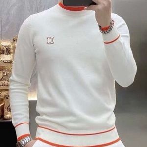 Winter gebreide trui 3D geborduurd sweatshirt designer wollen truien technologie warme sweatshirts heren t-shirt topkwaliteit trui jas