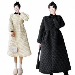 Jupe coréenne d'hiver Design Lg Parkas Manteaux Femmes Plus Taille 4XL Lâche Chaquetas Vestes Casual Chaud Casaco Manteaux élégants j1IA #