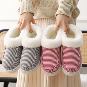 Winter groot formaat pluche laarzen indoor verdikking comfortabele licht antislipliefhebbers katoenen slippers fabrikanten directe verkoop