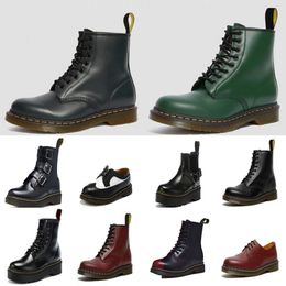 Hiver cuir fourrure femmes hommes neige bottes cheville moitié bleu marine rouge Bordeaux vert chaussons triple noir blanc hommes femmes botte