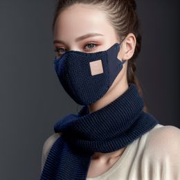 Winterlicht luxe masker sjaal mode driedimensionale gezichtsbescherming ademende buitenrij winddicht zwart blauw koud warm masker sjaal