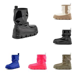 Botas de tobillo de lujo de invierno para mujer Capahutta Botas de diseñador rojas de cuero de becerro negro Punta puntiaguda Tacón de aguja Señora Suela gruesa Botines de motocicleta Zapato de boda para fiesta