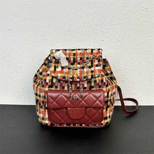 Winter Luxe Nieuw ontwerp Dames- en Fashion Bag Backpack Autumn Wollen