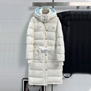 Manteau parka de luxe pour femme, manteau d'hiver, triangle inversé, logo de styliste, bouffant de mode, manteaux épais et chauds, vêtements d'extérieur