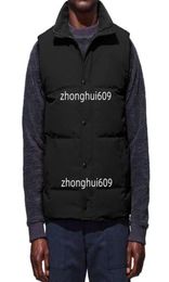 Winter heren en dames warm effen donsvest mouwloos jasje Klassieke veren Weskit jassen Casual bodywarmer Vesten Jas Gilet Doud9104105