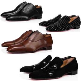 Hommes Oxfords chaussures robe mocassins appartements Greghost plat en cuir noir et chaussure à pointes luxe paris designer à talons bas marque classique