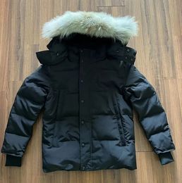 Winter heren Goosejacket Fur Designer Holmpuffer Outdoor Trench Coat Jason Jacket Hooded Fule Manto Down Jacket Jacket Hayver Parka Jacket Men