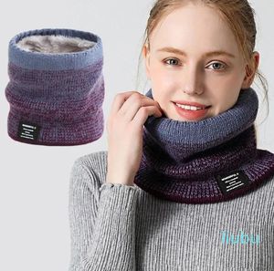 Winter heren sjaal wollen ring gebreid warm effen dames nekwarmer verdikte kasjmier zakdoek skimasker