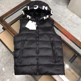 Hiver hommes gilet classique vers le bas gilets conceptions hommes femmes sans manches doudoune chaud coupe-vent gilet Di_girl D_girl