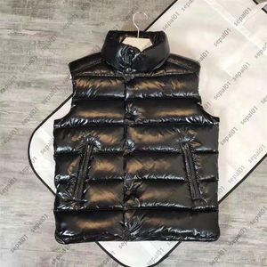 Gilet d'hiver classique en duvet pour hommes et femmes, veste bouffante sans manches, coupe-vent chaud, gilet 235B