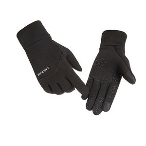 Hiver hommes femmes gants tactile froid étanche moto Cycle gant mâle Sports de plein air chaud thermique polaire course Ski gants