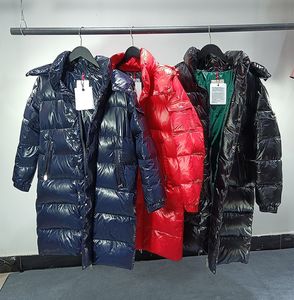 Hiver Hommes Vers Le Bas Manteaux Femmes Brillant Puffer Vestes Épais Chaud Parkas Manteau Mode Hommes Long Vers Le Bas Veste Classique Survêtement 22FW Taille 12345