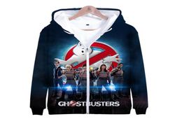 Vestes et manteaux d'hiver pour hommes Ghostbusters à capuche Costume de Cosplay drôle Ghost Busters impression 3D fermeture éclair sweats à capuche37484157211949