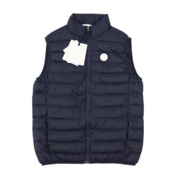 Gilets d'hiver pour hommes vêtements d'extérieur légers manteaux masculins gilet chaud sans manches coupe-vent pardessus extérieur classique décontracté chaleur manteau d'hiver hommes vêtements