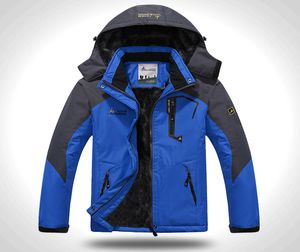 Winterheren waterdichte ski -jassen winddichte bovenkleding regenjas buiten sneeuwjack jas windbreaker plus size8025052