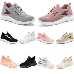 Hiver nouveau concepteur femmes chaussures randonnée course baskets plate-forme souple augmenter l'absorption de la sueur GAI