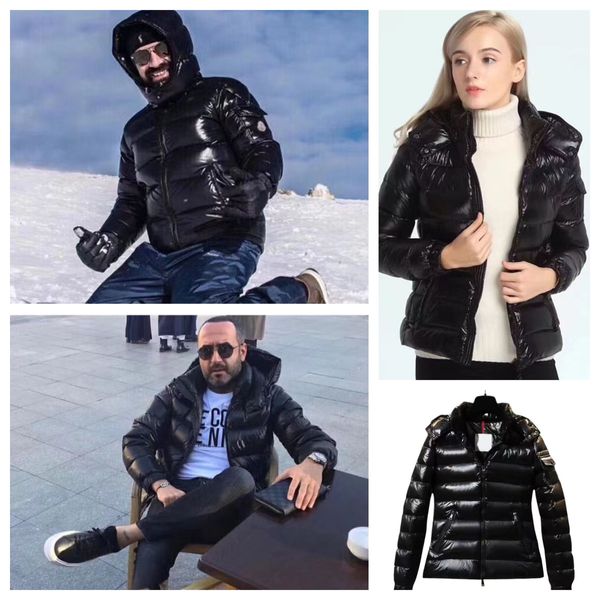 Invierno nuevo diseñador de moda Parkas para hombre chaqueta de plumón chaquetas acolchadas abrigos con capucha invierno casual mujer cremalleras abrigo estilo hombre prendas de vestir exteriores S-5XL máx.