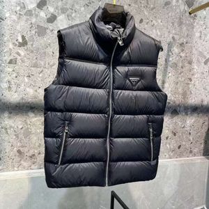 Hiver Nouvelle tendance de mode décontractée vers le bas de gilet Versatile Collier debout chaud