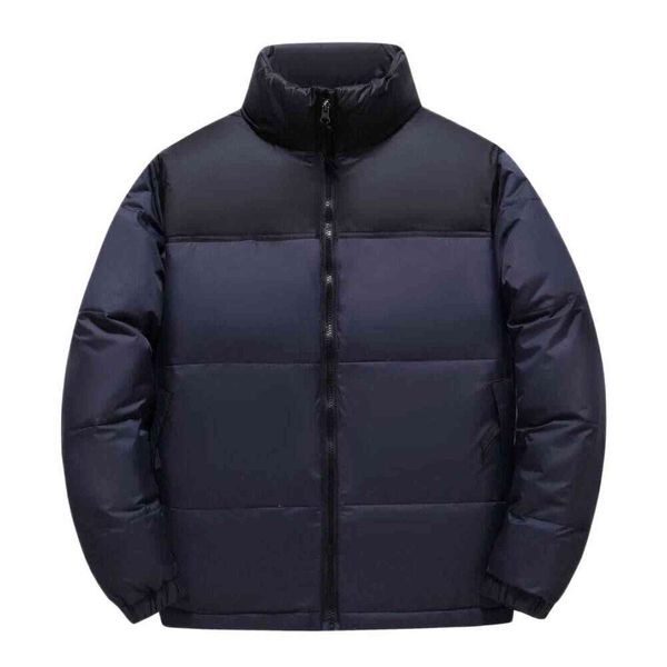 Invierno nuevos hombres abajo chaqueta corta casual abrigo cálido al aire libre blazer cinco colores más tamaño collar de pie tendencia de moda color puro G1115