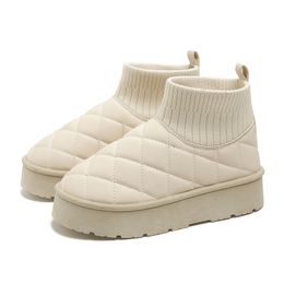 Hiver nouvelles bottes de neige chaussures en coton chaussures pour femmes Mingman chaussures pour femmes 2319 05