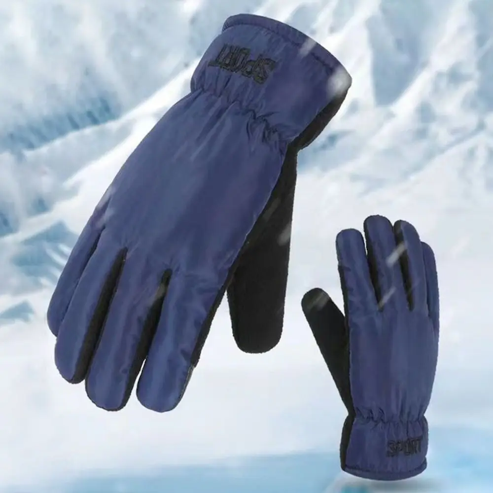 Vinter nya snö varma handskar för kvinnor män skid snöbräda vindtäta vattentäta vantar vuxna förtjockas hålla varma handskar vinter måste