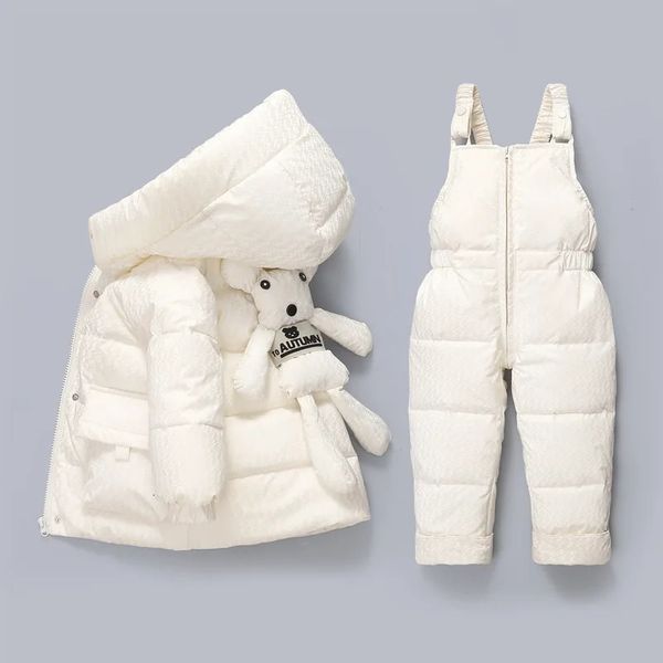 Combinaison de salopets hivernaux pour filles grenards enfants vestes enfants