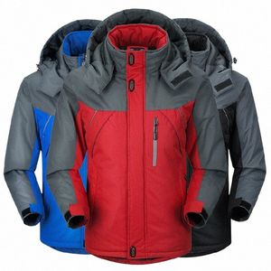 Winter Parka Mannen Plus Veet Warme Winddicht Jassen Heren Militaire Capuchon Jassen Casaco Masculino Casacos Mannen Uitloper Overjas 19JO #