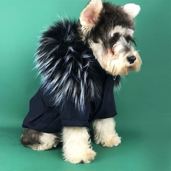 Vêtements d'hiver pour chiens de compagnie pour petits chiens Vêtements pour animaux de compagnie Bouledogue français Doudoune Carlin Costume Chiot Vêtements PC1382 Y200328263P