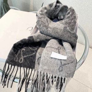 Écharpe d'hiver en laine à carreaux pour femmes, écharpes en cachemire, longs châles, glands, écharpes pour hommes et femmes, enveloppes chaudes et douces au toucher avec étiquettes, accessoires de bonnet de luxe