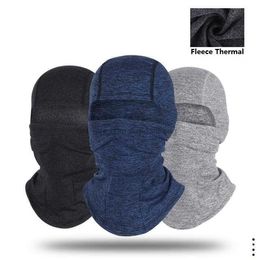 Winter Polar Fleece Winddicht Motormaskers Tactisch leger Kapmasker Outdoor nekwarmer Bivakmuts Windbestendig Skimaskers