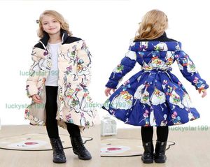 Hiver Princess Girl Down Coat 412T Kids 90 Veste blanche à la page 5 couleurs Enfants Slim Longwear8517689