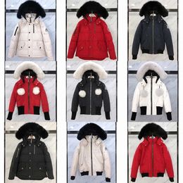 Winter Puffer Kleding Moose Down Cappeggio Jacket Classic Parka Coats For Mens Dames Apparel Dikke Windscheper Designer Designer Hooded Knuckels W6ev#