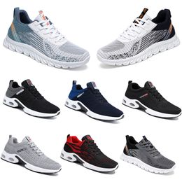 Chaussures de course d'hiver Femmes hommes randonnées chaussures plates Soft Sole noir blanc rouge bule confortable Antisiskide grande taille 39-45 618 wo