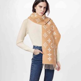 Wintersjaal Pashmina voor ontwerpers warme sjaals Mode Klassiek Dames imiteren kasjmierwol lange sjaal