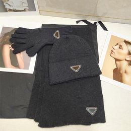 Écharpe d'hiver, écharpes, chapeau, gants, costume trois pièces, Design pour hommes et femmes, châle à col Long, 6 couleurs, 213Z