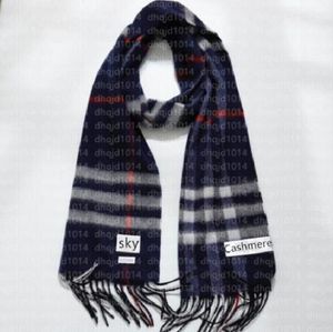 Winter sjaal unisex 100% kasjmier sjaals klassieke wrap unisex dames en jongens wollen sjaalsjaals met doos