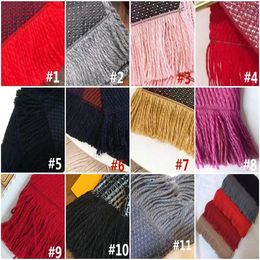 Winterschal, Unisex, 100 % Wolle, Schals, klassischer Briefwickel, Unisex-Kaschmirschal, Lame Shawls2126