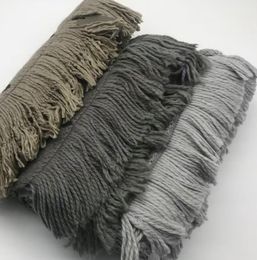 Écharpe d'hiver femmes foulards de laine de créateur lettre classique Wrap unisexe dames et hommes châle en cachemire châles boiteux original 180x30cm