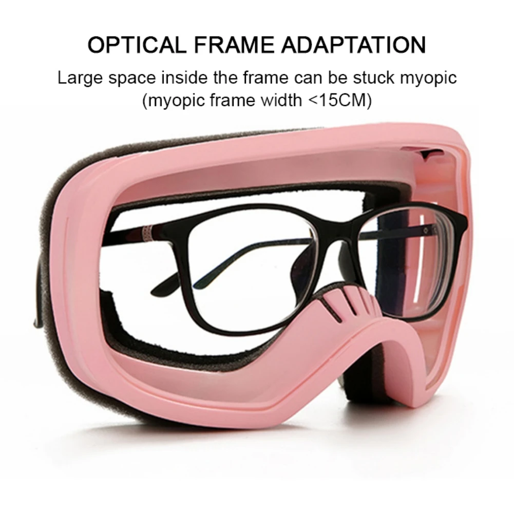 Winter Skibrillen professionelle Doppelschichten Objektiv Anti-Fog Schnee Sonnenbrille Erwachsene Windproof Ski Gläses Snowboard Brille Eyewear