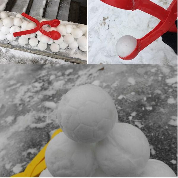 Fabricant de boules de neige d'hiver, outil de moule de sable, jouet pour enfants, léger et Compact, combat de boules de neige, outil de Sport en plein air, jouet de Sport